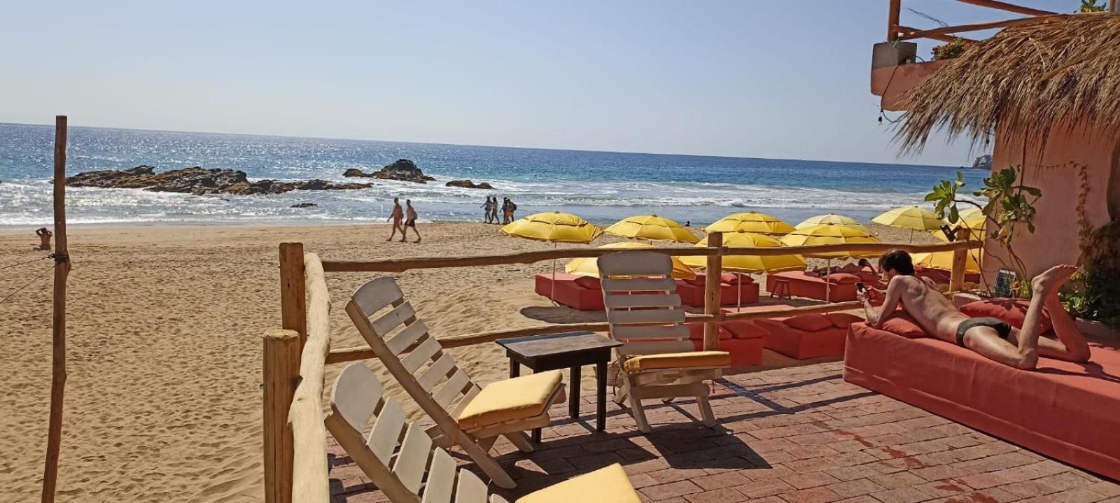 Sebastian De Los Milagros Zipolite Kültér fotó