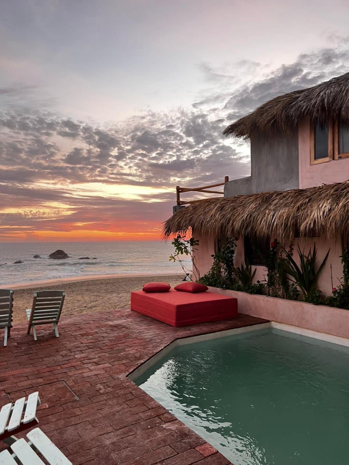 Sebastian De Los Milagros Zipolite Kültér fotó
